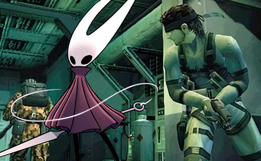 Metal Gear Solid 2 And Hollow Knight Silksong.